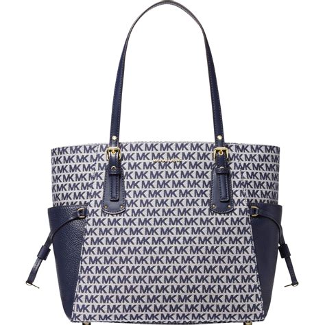 michael kors large east west travel tote|signature voyager east west tote.